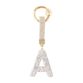 Sparkle Initial – Bag Charm (Silver)