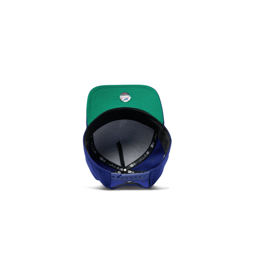 New Era Dodgers Micro Logo 9Fifty A Frame Snapback Blue